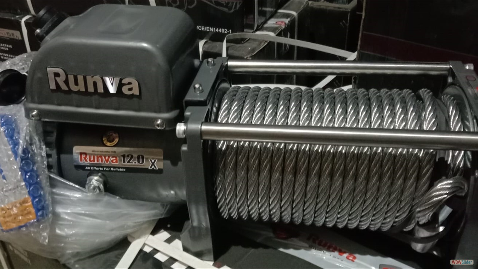 dc battery oprator winch 12 volt