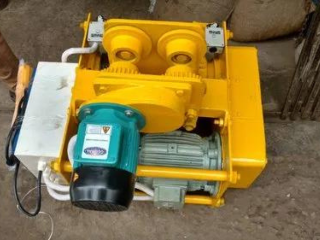 Electric Wire Rope Hoist With Trolley Manufacturer Suppliers in India